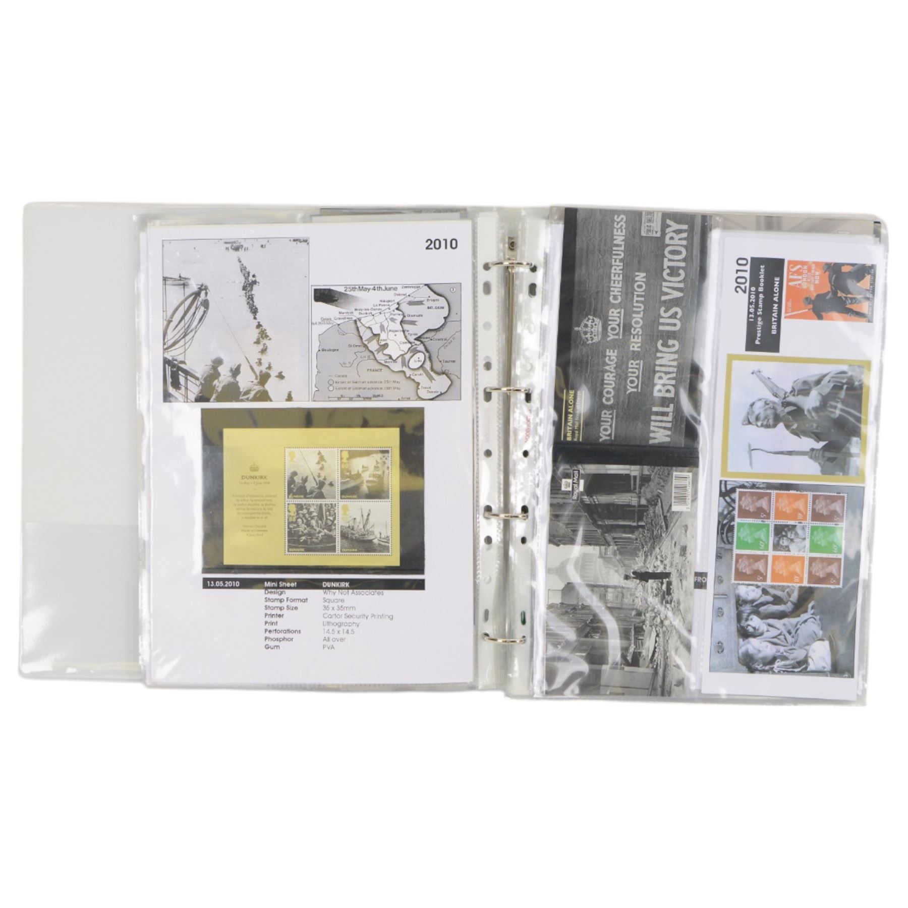 Queen Elizabeth II mint decimal stamps, mostly in presentation packs, face value of usable postage approximately 320 GBP