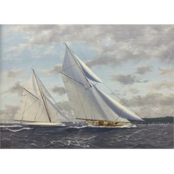 George Drury (British 1950-): 'White Hea