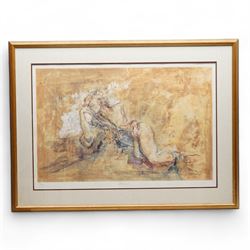 Joy Kirton-Smith (British contemporary): 'Duet' and 'Dreams', pair limited edition colour prints signed titled and numbered 60/275 and 78/275 in pencil max 68cm x 68cm (2)