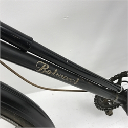Vintage Balmoral bicycle with advertising frame 