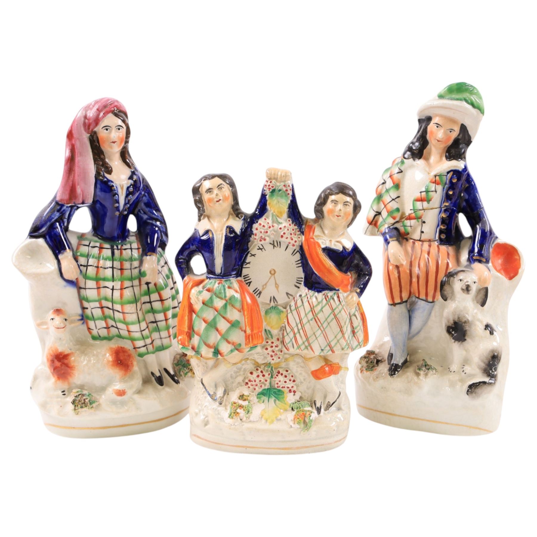 Royal Doulton nursery rhyme trio 'there was a little man, and he had a little gun', pewter coffee pot and tankards, commemorative ware, two mallet decanters, etc