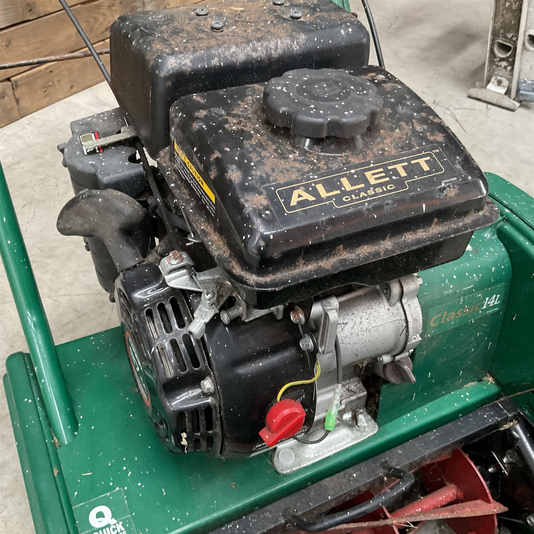 Allet Classic 14L petrol cylinder lawnmower