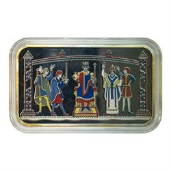 Five silver proof coins, comprising The Royal Mint United Kingdom 2016 'Shakespeare' one ounce two pounds, 2017 'Britannia' one ounce two pounds, Bailiwick of Jersey 2016 'Battle of Hastings' ten pounds coin bar, 2018 '100 Years of the Royal Air Force' five pounds and South Africa 'Krugerrand' one ounce, all cased with certificates