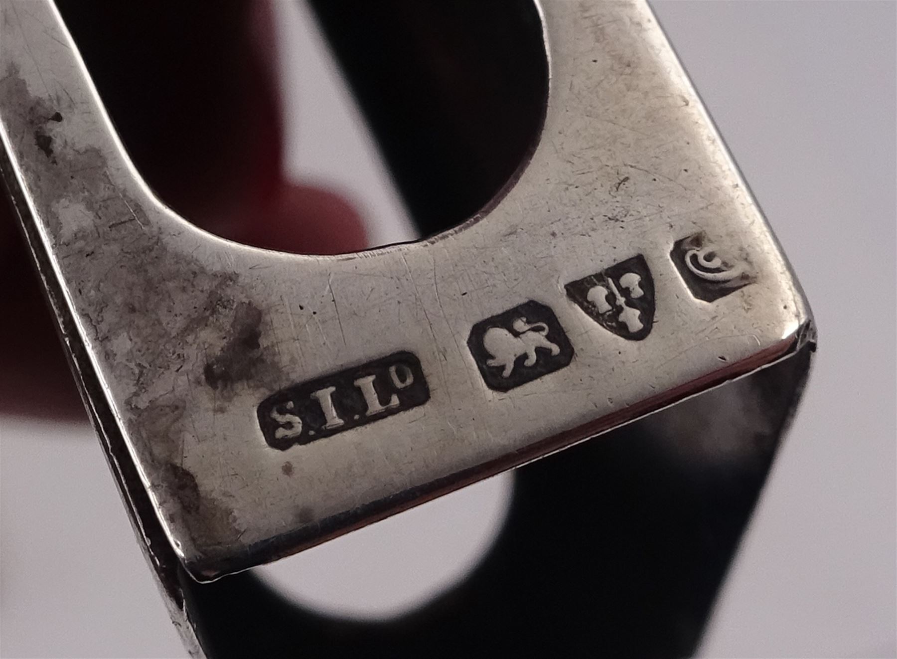 Pair of early 20th century silver matchbox covers, each of typical form, engraved with a tree to the centre, with personal engraving to reverse, hallmarked Stokes & Ireland Ltd, Chester, date letter worn and indistinct, together with a late Victorian silver vesta case, engraved with floral decoration, with monogrammed shield shaped cartouche to centre, hallmarked E V Pledge & Son, Birmingham 1900