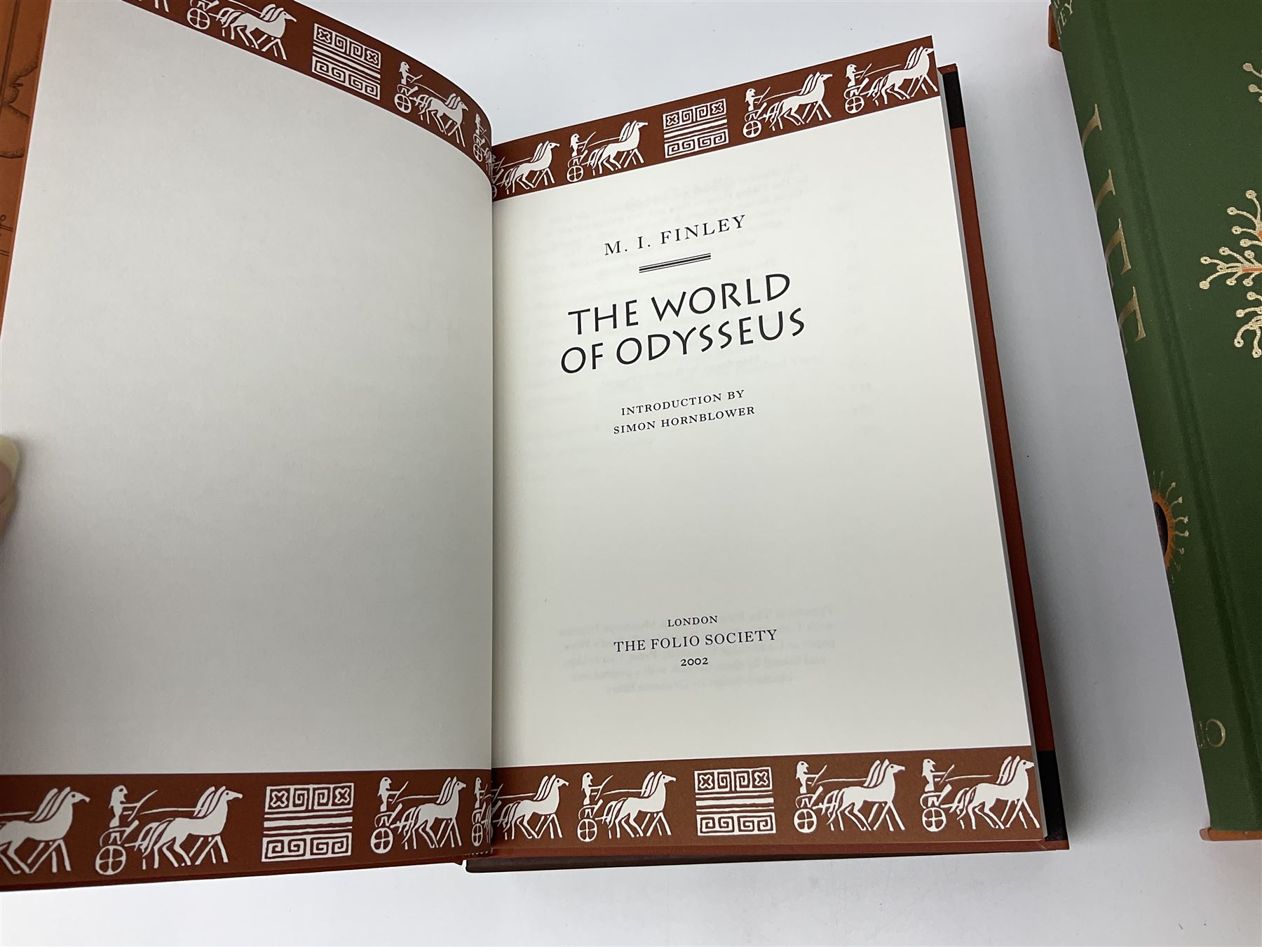 Folio Society - nineteen volumes including Life, The Dead Sea Scrolls, The World of the Odysseus, The Trial of the Templars, etc