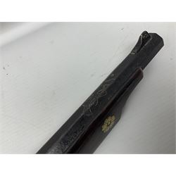 Japanese matchlock musket approximately .45 cal., Edo period (1603-1868), the 66cm(26