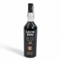 Mannochmore, 10 year old Loch Dhu The Black Whisky, 70cl, 40% vol