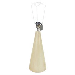 Oka Ernest mango wood table lamp, H50cm 