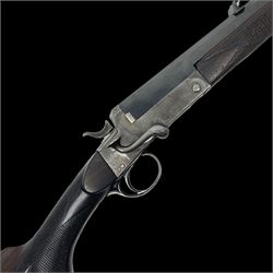W.R. Pape Newcastle-upon-Tyne .297/250 Rook rifle, the 69cm (27