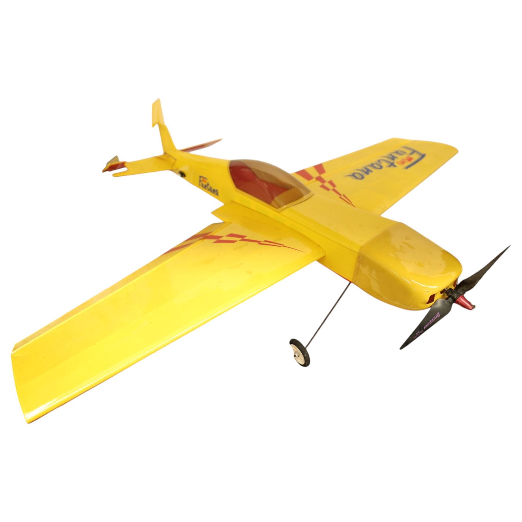 A collection of Remote control airplanes and helicopters; comprising four airplane built models, Walkera WK-2801 Pro transmitter boxed in a flight case, miscellaneous small RC helicopter parts and transmitters 