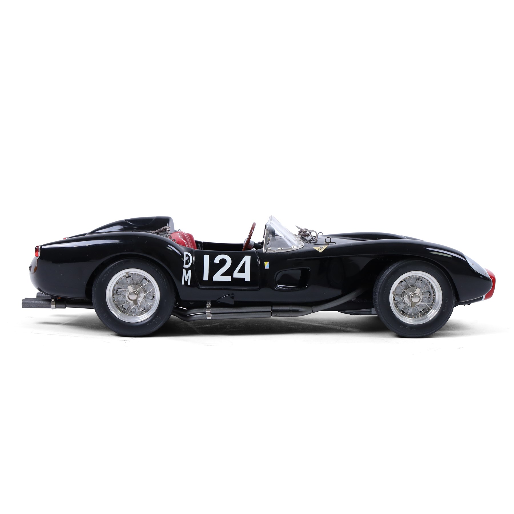 Limited edition CMC 1:18 scale Ferrari 250 Testa Rossa 1957 'Pontoon Fender' chassis no. 0714 in black, no. M-081, boxed 