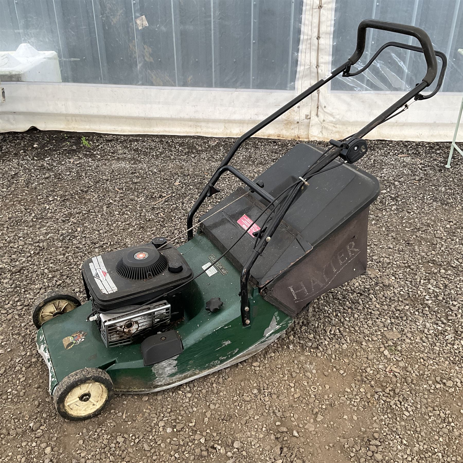 Harrier 48 Briggs and Stratton 4hp engine lawnmower  - THIS LOT IS TO BE COLLECTED BY APPOINTMENT FROM DUGGLEBY STORAGE, GREAT HILL, EASTFIELD, SCARBOROUGH, YO11 3TX