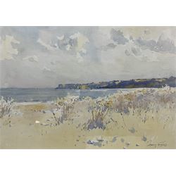 Harry Wanless (British c1872-1934): Coastal Landscape, watercolour signed 25cm x 35cm
Provenance: direct from the artist's family, part of a collection never previously seen on the market