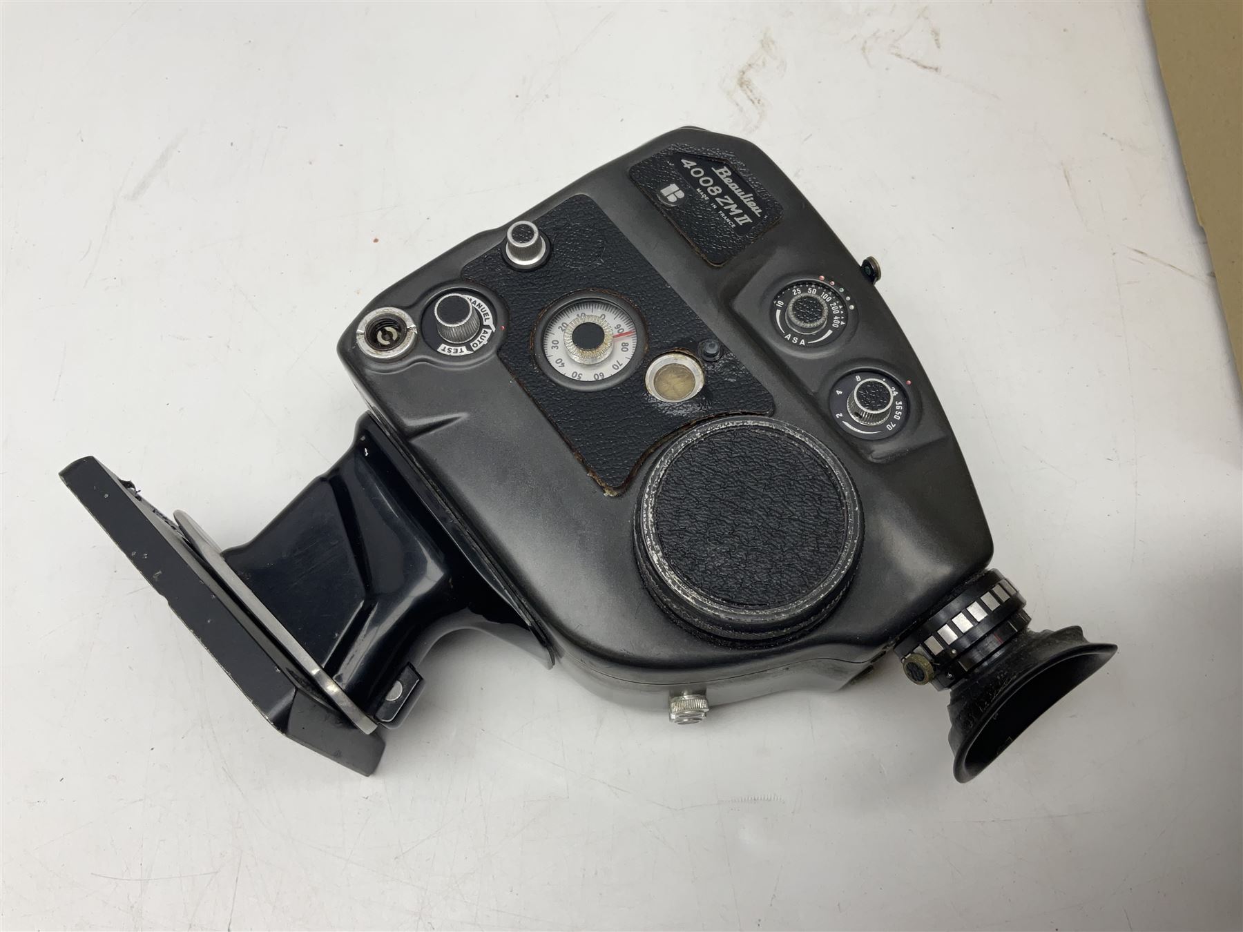 Bolex Paillard P3 Zoom Reflex camera body, serial no 38090, with 'B te S.G.D.G Som Berthiot Pan-Cinor 1:1.9 f=8a 40' lens, serial no. 40251438 in case, Kodak Brownie movie camera, Kodak model 2 Brownie movie camera and a Kodak 8 Movie Projector A-15G and other camera equipment 