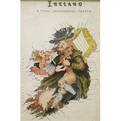 Lilian Lancaster (Tennant) (1852-1939): 'Ireland - A Comic Geographical Sketch', early 20t...