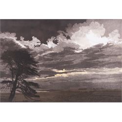 Phil Greenwood (British 1943): 'Border Country', limited edition etching and aquatint sign...