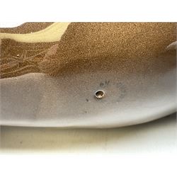 Six Beswick figures of bay horses, including large hunter no.1734, Shire horse no.818, horse with tucked head no.1549, etc (6)