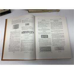 Fourteen books on violins and violin makers including Henley William: Universal Dictionary of Violin and Bow Makers. Five volumes. 1959/60. All first editions with dustjackets; Jalovec Karel: Encyclopaedia of Violin Makers. Two volumes. 1968. Vol.1 with d/j; Heron-Allen Ed.: Violin making As It Was, And Is. Two copies 1984 & 1991. Both with d/j; Henley W.: Antonio Stradivari. 1961; Fetis F.J.: Anthony Stradivari Celebrated Violin Maker. 1964 facsimile edition; Boyden David D.: catalogue of the Hill Collection of Musical Instruments in the Ashmolean Museum. 1979; and two others (14)