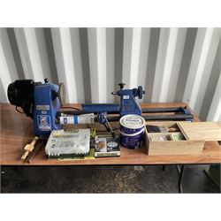 Record Model No 0 woodworking lathe with accessories  - THIS LOT IS TO BE COLLECTED BY APPOINTMENT FROM DUGGLEBY STORAGE, GREAT HILL, EASTFIELD, SCARBOROUGH, YO11 3TX