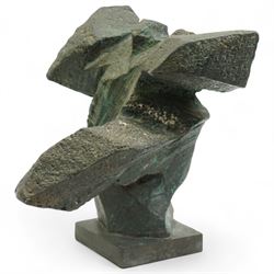Ju Ming (Taiwanese 1938-2023): 'Taichi Series', bronze figural sculpture with arms and one leg outstretched, signed and numbered 1/20 to the back, with associated book and exhibition viewing card, W31cm H35cm
Provenance: Ju Ming exhibition, Browse & Darby, Cork Street London, 1991