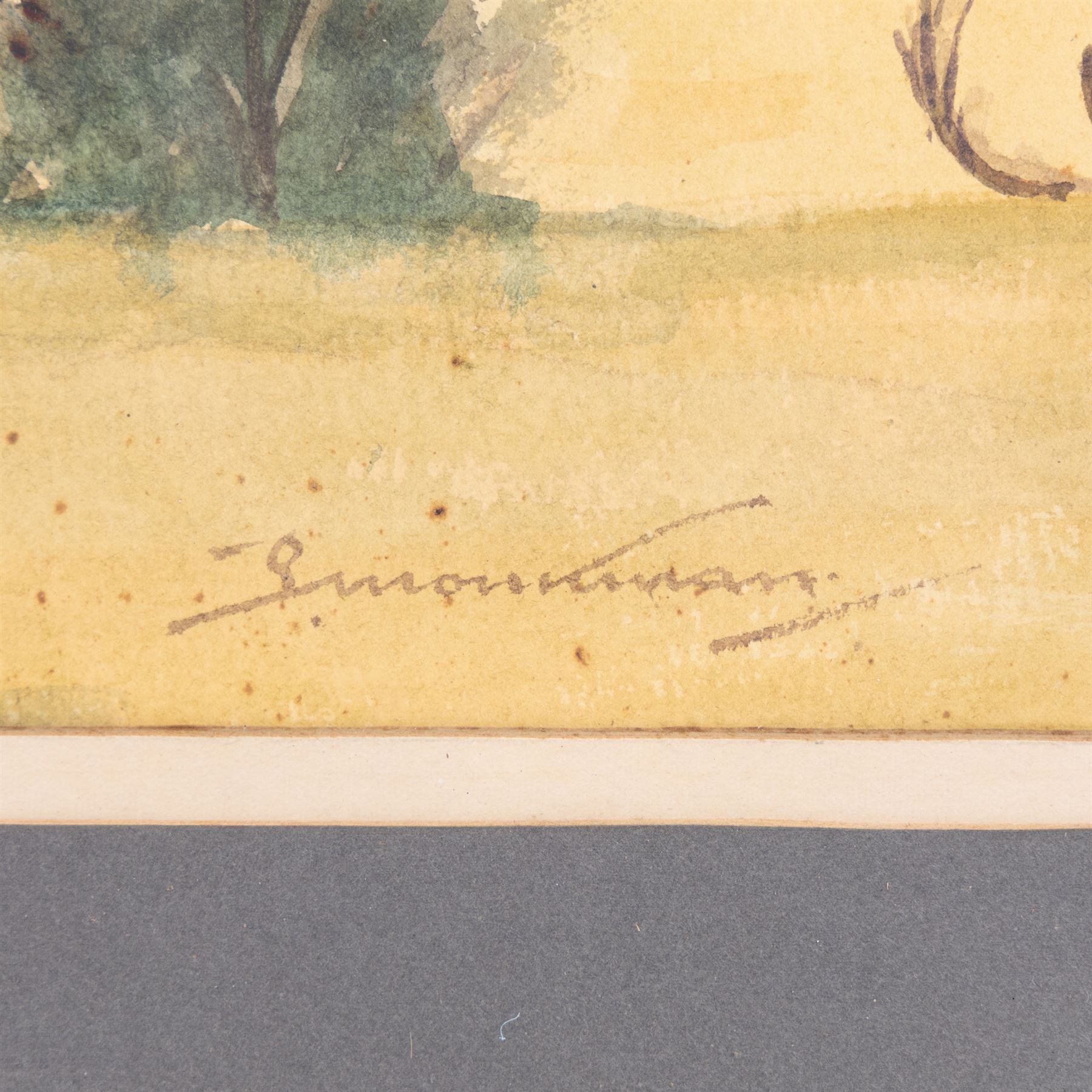 Percy Monkman (British 1892-1986): 'Kirkbymoorside', watercolour signed, titled verso 32cm x 48cm  