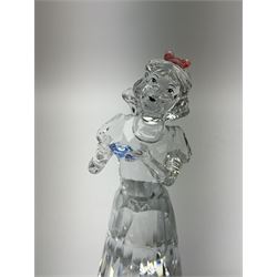 A Swarovski Crystal Snow White h12.5cm in original box  