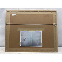 Joseph McCulloch ARWS (British 1893-1961): Ouse Bridge York, watercolour signed and titled beneath mount 37cm x 53cm  