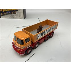 Corgi - nine die-cast commercial vehicles comprising four Building Britain Series 14401, 14501, 13905 and 24502; London Brick Company 26401; three Guy lorries 29001, 29101 & 29401; and BRS Tipper 10201; most limited editions; all boxed (9)