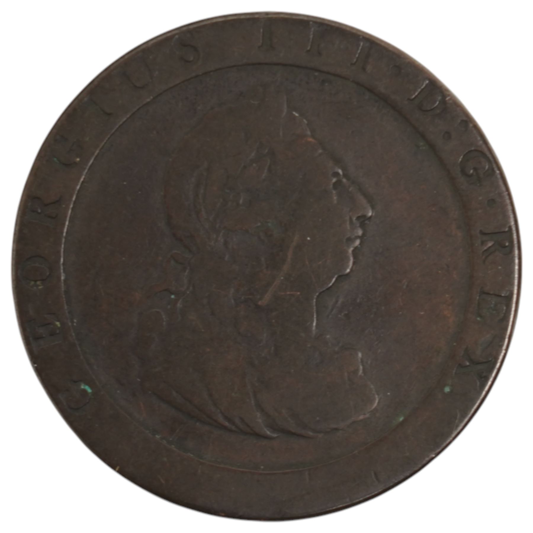 Collection of 18th century and later Great British coins, including 1797 cartwheel two pence, 1797 cartwheel one penny, William IV 1836 silver half crown, Queen Victoria 1890 silver half crown, eight silver shillings 1817-1914, nine silver shillings 1921-1945, collection of silver threepences, and further copper coins