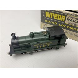 Wrenn '00' gauge - five Class R1 0-6-0 tank locomotives - No.7420 in LMS Red; No.31337 in BR Black; No.31340 in BR Malachite Green; No.1127 in Southern Green; all in boxes with instructions; and No.1127 in Southern Green; in associated Wrenn box (5)