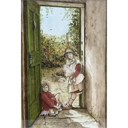 Frank Wootton (British 1911-1998) after Frank Meadow Sutcliffe: 'Sisters - Frank Meadow Su...