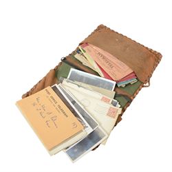 Studentika Bierzipfel, student beer tassel, with crest to the centre, together with Austrian badge, together with two books, The War in Pictures and The War etc 