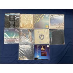 Camel vinyl LPs including 'Moonmadness', 'Mirage', 'Rain Dances', 'I Can See Your House From Here', 'Breathless', 'Nude' etc (10)