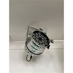 Disco equipment - Four Peavey Impulse 1012 2000W speakers, two Polaris disco lights, two stainless disco lights, laser light and disco ball- LOT SUBJECT TO VAT ON THE HAMMER PRICE - To be collected by appointment from The Ambassador Hotel, 36-38 Esplanade, Scarborough YO11 2AY. ALL GOODS MUST BE REMOVED BY WEDNESDAY 15TH JUNE.