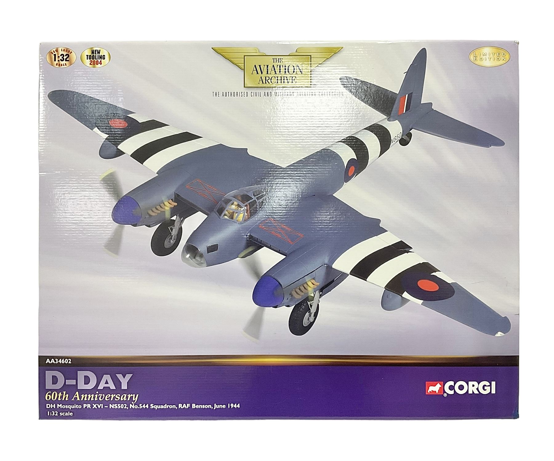Limited Edition Aviation Archive AA34602 132 scale DDay 60th