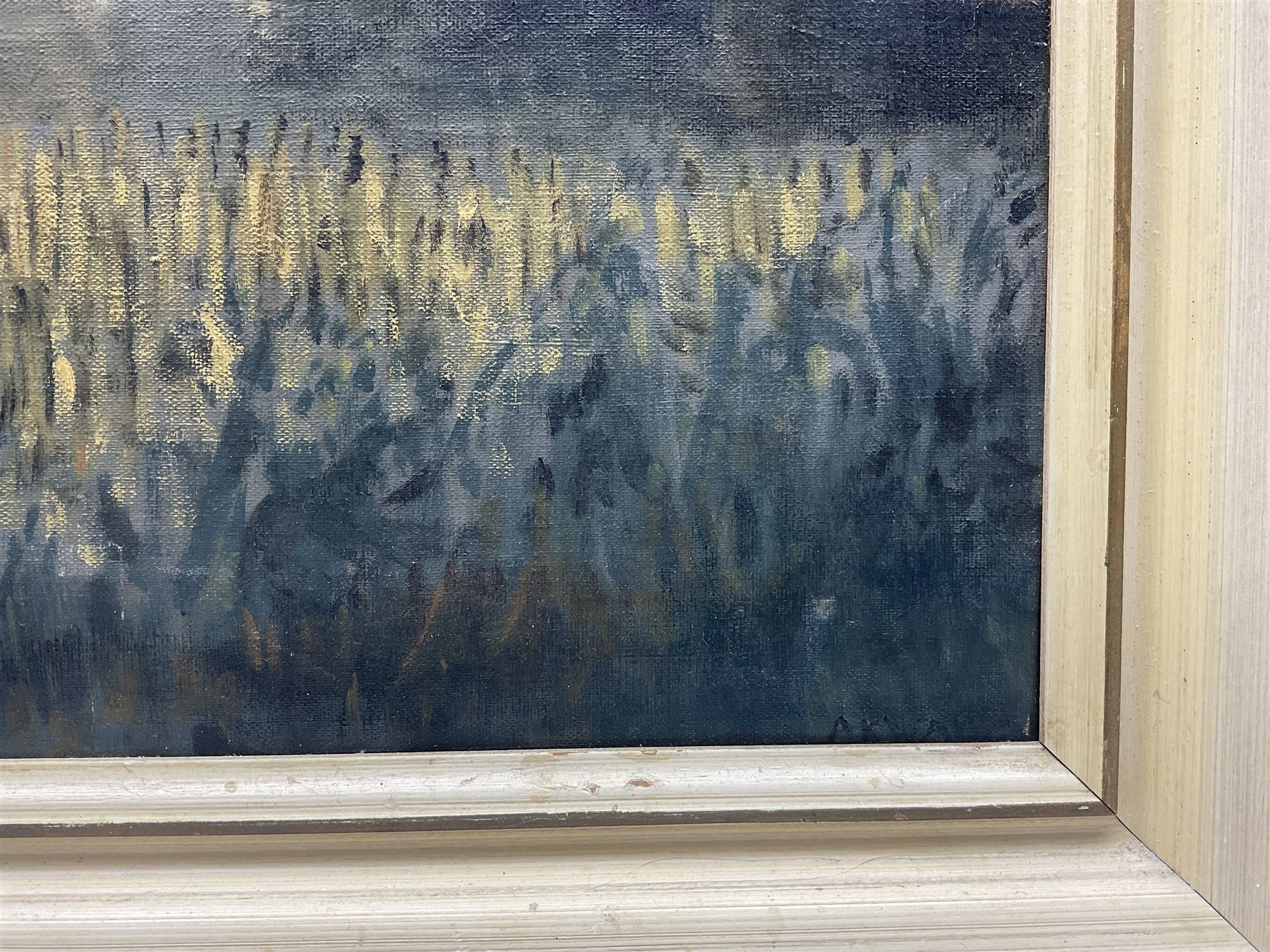 Archibald Waugh (British 20th Century): 'Chateau Sully-sur-Loire', oil on canvas canvas signed and titled on mount, dated '54 verso, 65cm x 50cm