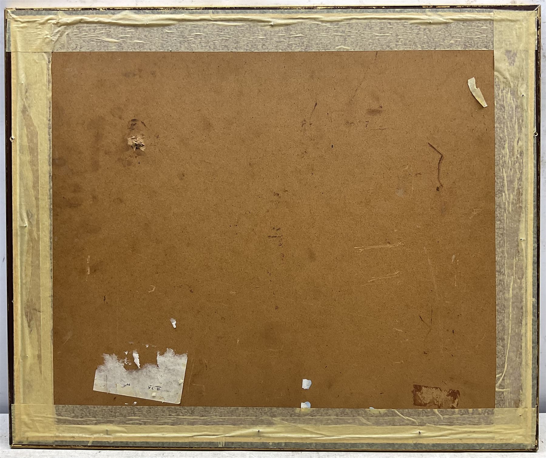 Ernest Procter (British 1886-1935): Distant Cathedral, watercolour signed 26cm x 36cm 