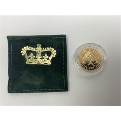 Queen Elizabeth II 2017 gold full sovereign coin