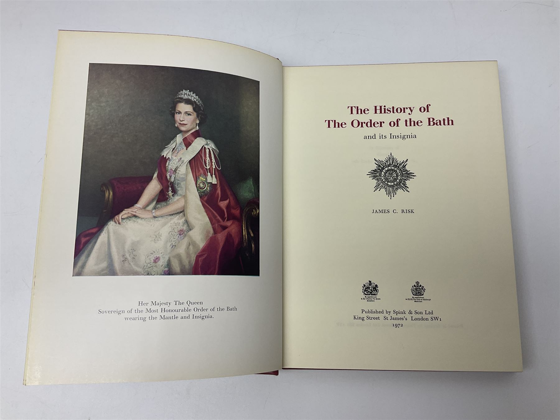 Five reference books on medals and orders including Vaclav Mericka: Book of Orders and Decorations; Polskie ordery i odznaczenia; James C. Risk: The History of the Order of the Bath; Guide des ordres, decorations et medailles militaires 1814-1963; etc; together with two works on Cornish Military Insignia; and Insignes De la Legion Etrangere (8)