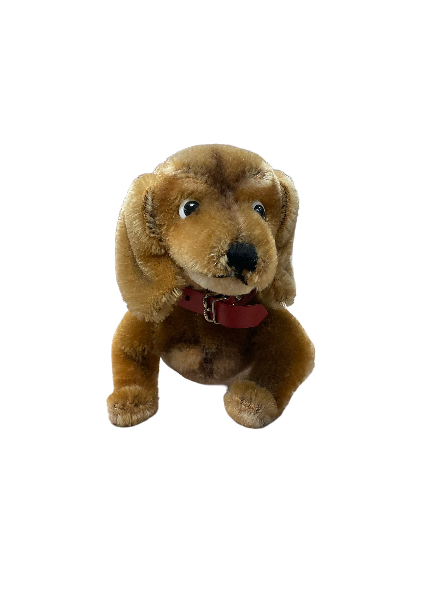 Steiff Hexie dachshund dog, without tag or button, together with mary rose model, die cast models etc 