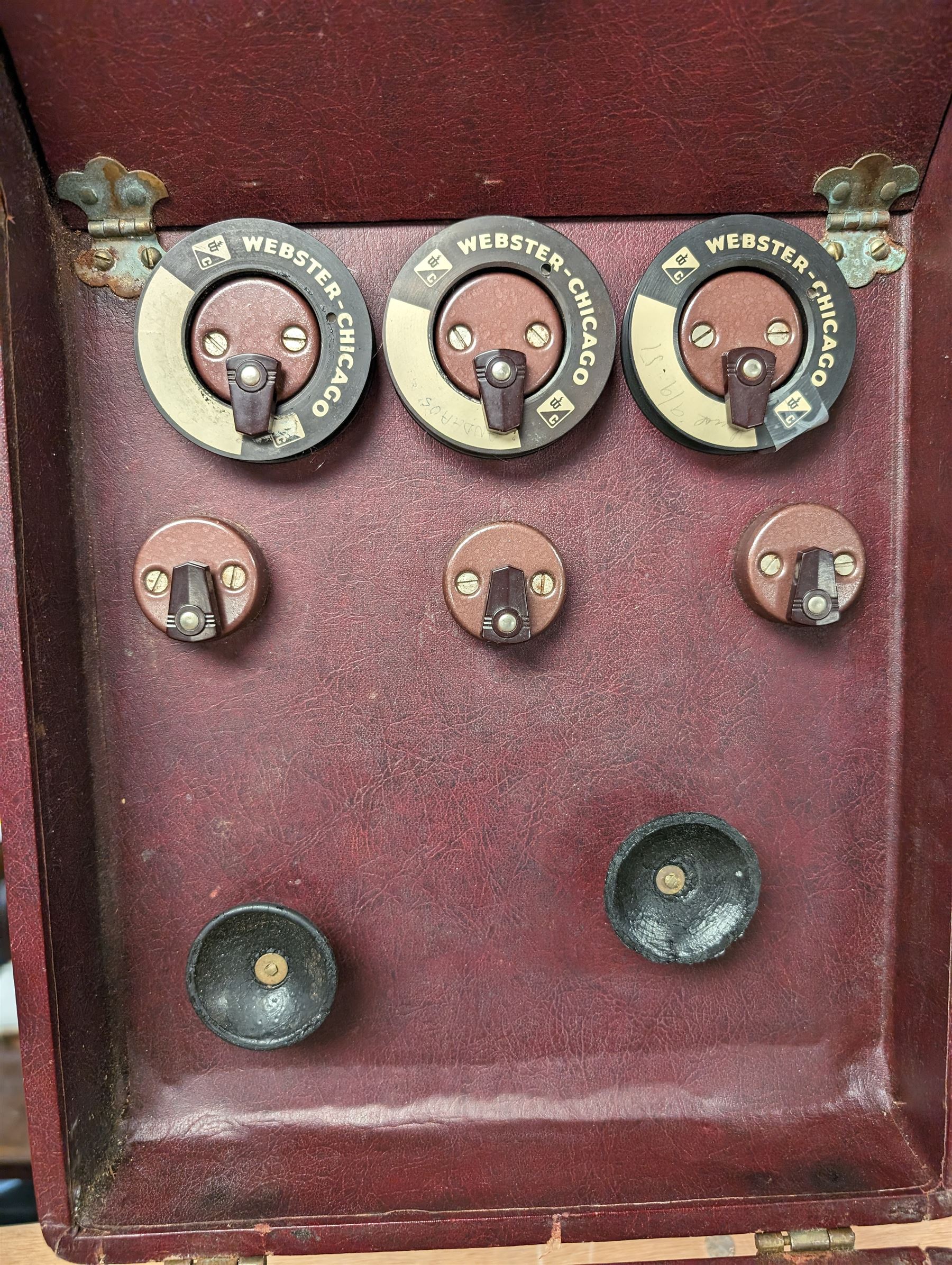 1940s Webster Chicago Electronic Memory tape recorder