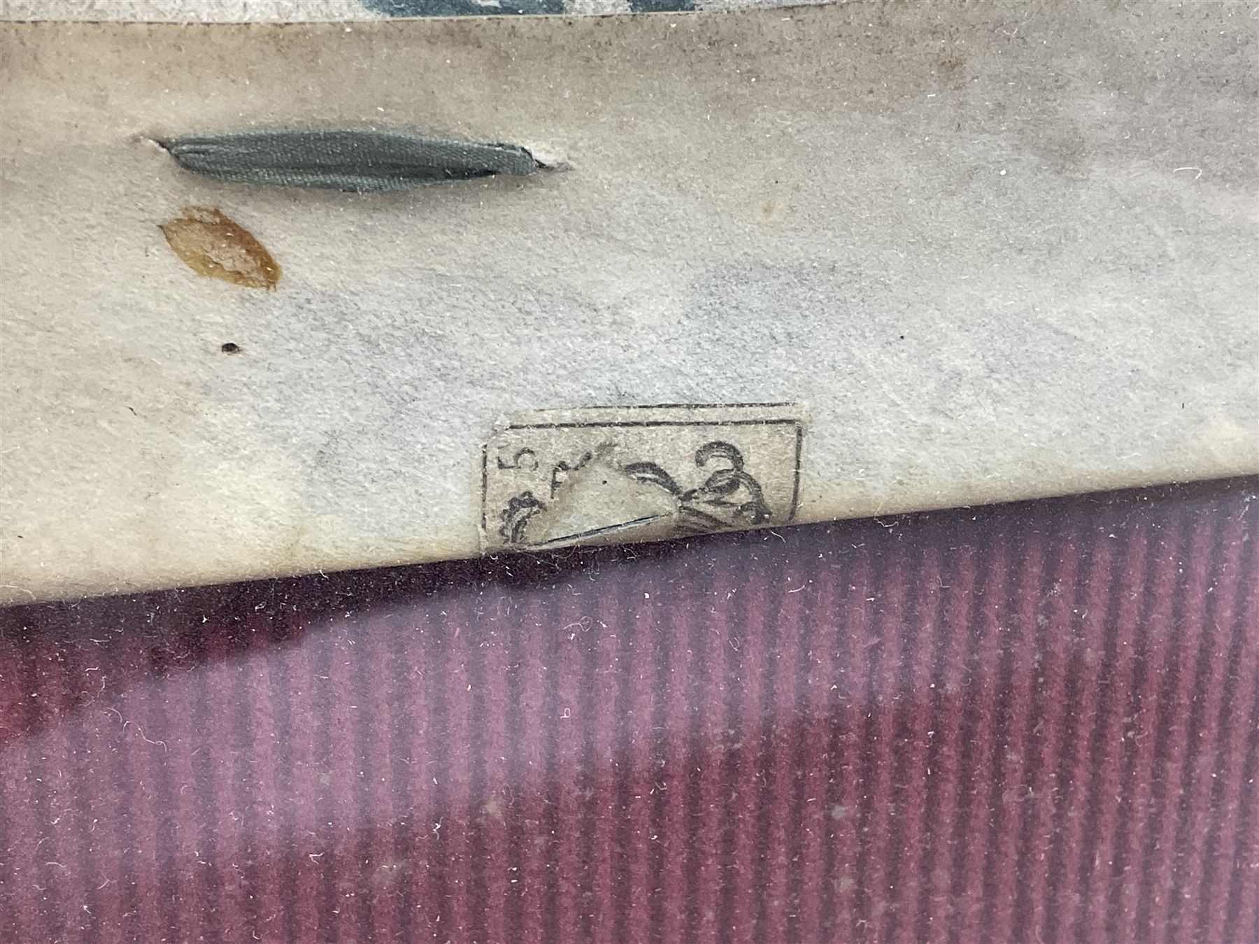 Large 18th century framed and glazed Indenture for King George III to George Rivers, Lord Rivers of Straths Saye, including frame H92.5cm L107.5cm