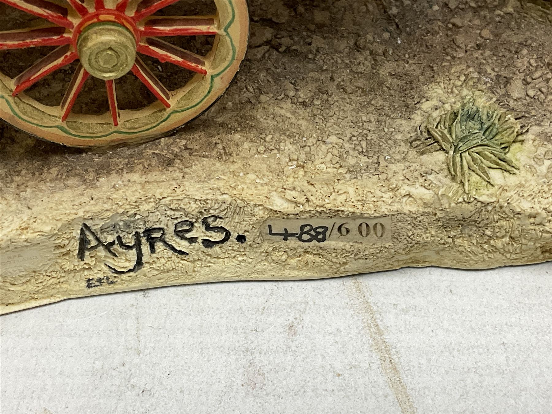 Border Fine Arts, Arriving at Appleby Fair,  B0402 by Ray Ayres, L52cm