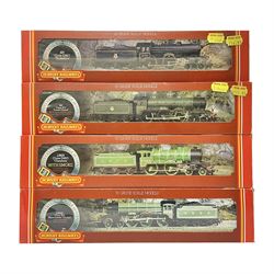 Hornby ‘00’ gauge - Class B17 4-6-0 ‘Manchester United’ locomotive no.2862 in LNER green; Class B17 4-6-0 ‘Leeds United’ locomotive no.61656 in BR green; Class D41/1 4-4-0 ‘Yorkshire’ locomotive no. 62700; Class 49/1 4-4-0 ‘Cheshire’ locomotive no.2753 in LNER green; in original boxes (4) 