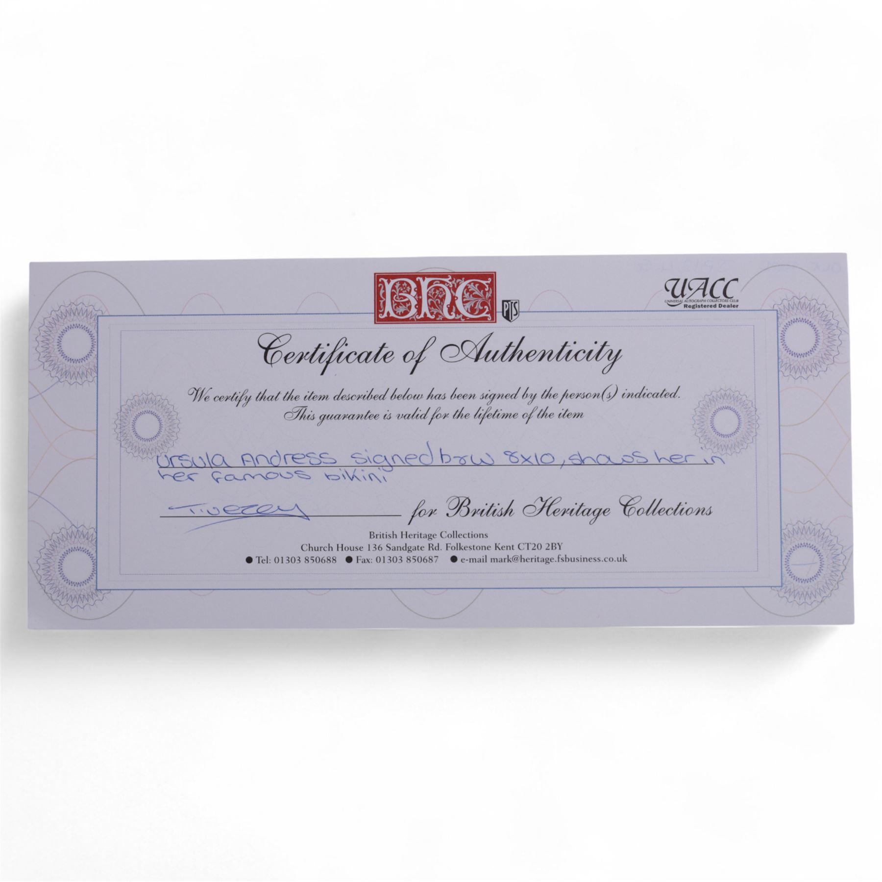 Eight James Bond signed 10 x 8