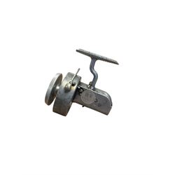 Three fishing reels, comprising Abu Ambassadeur 7000 multiplier, Hardy 'Altex' Fishing Reel and fishing reel measuring marked Mallochs patent & Strand London 