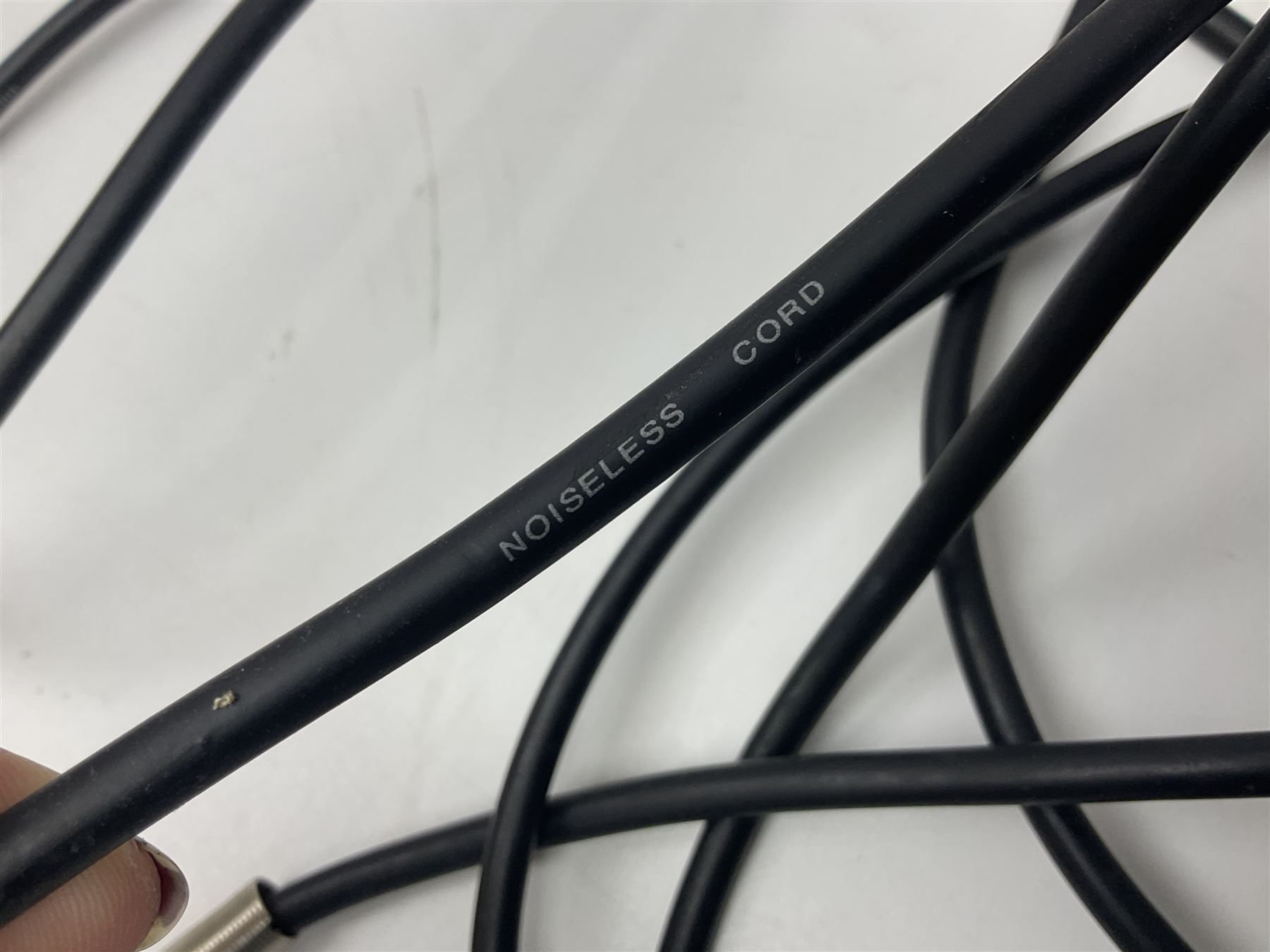 Shure SM58 Dynamic microphone; in original bag with paperwork; Shure Prologue 10H-LC Dynamic microphone; boxed; each with cable and tubular chrome adjustable stand (4)