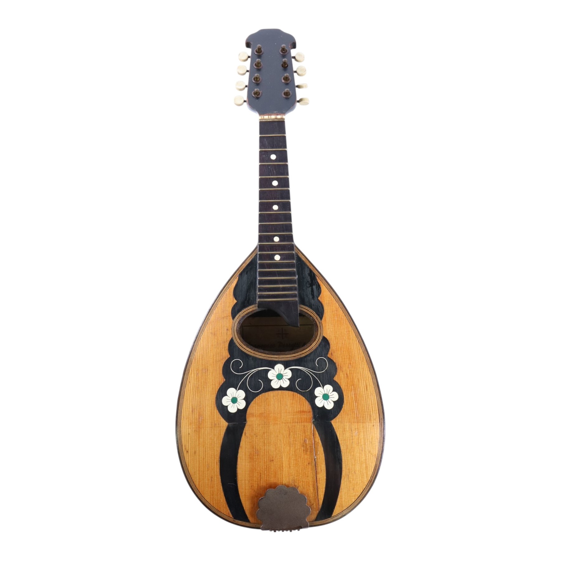 Two mandolins, including Francesco Perretti example, and a New Windsor Patent banjo, for restoration