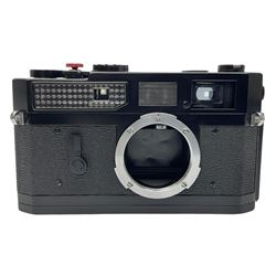 Canon 7 camera body, painted black, serial no. 869262