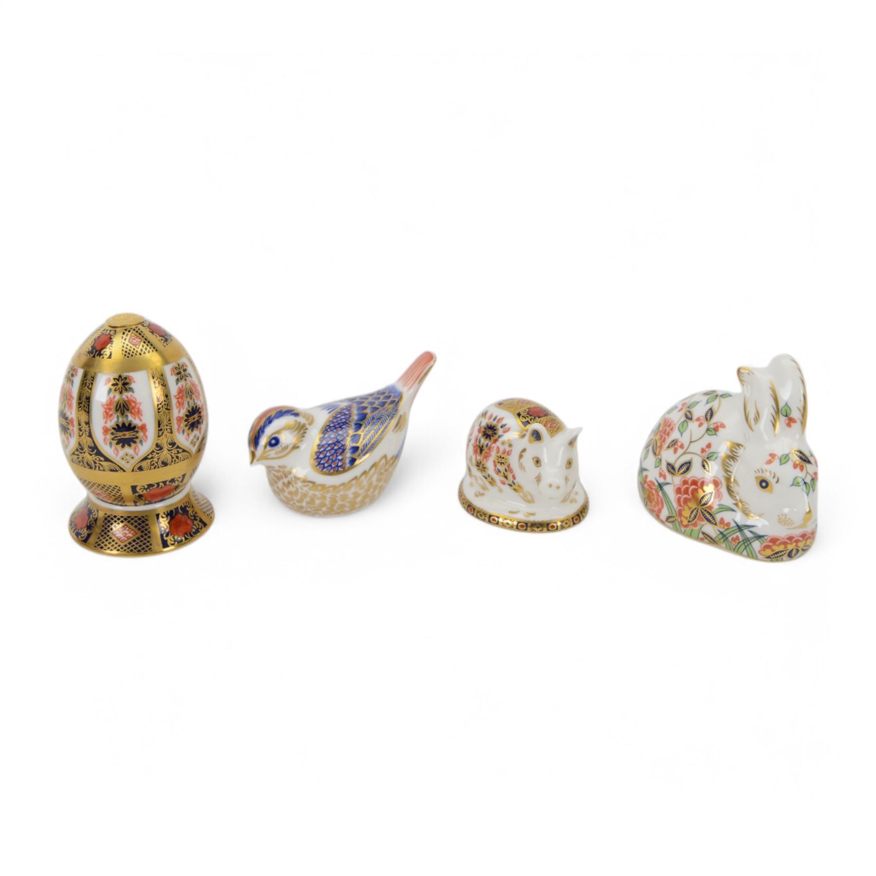 Presse-papiers œuf de Pâques Royal Crown Derby